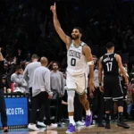 Paul George anoints Jayson Tatum MVP after game-winning jumper vs. Nets