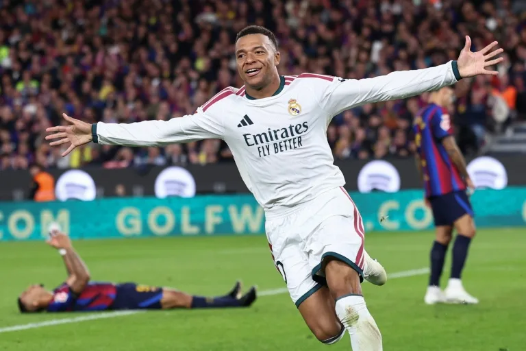 Real Madrid beat Barcelona in La Liga Clasico as Mbappe strikes twice