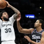 Spurs Chemistry: Julian Champagnie's 3-Point Surge vs Kings
