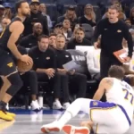 Steph Curry dropped Luka Doncic with an ankle breaker and splashed 3 over him