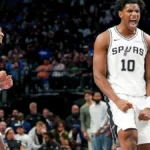 Tarris Reed's 3 Minutes Spark Spurs' First Win Over Mavericks