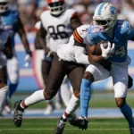 Titans' Carnell Tate misses practice again ahead of Bengals clash
