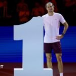Zverev to replace Sinner as ATP No. 1 after Vienna win