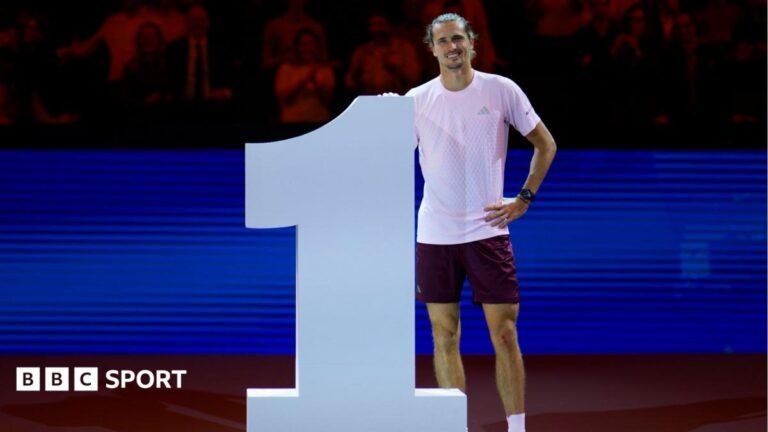 Zverev to replace Sinner as ATP No. 1 after Vienna win